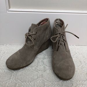 TOMS Wedge Booties